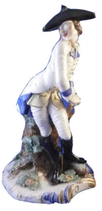 Antique Nymphenburg Porcelain Soldier Figure Figurine Porzellan Soldat Figur #2 - Picture 1 of 16