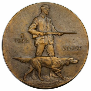 1930 Society of Medalists 1st Issue Medal by Laura Gardin Fraser, bronze, 72 mm - Picture 1 of 3
