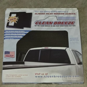 Clean Breeze Sliding Rear Window Debris Screen Pickup CB1010 NIB Pick Up Trucks  - Bild 1 von 7