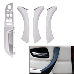 Für BMW 3 E90 E91 2005-2012 7x Grau Innentür Ziehgriff Blende Blende Abdeckung - Bild 1 von 3