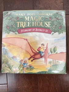 A Library of Magic Tree House Books 1-31 Boxed Set Mary Pope Osborne - Paperback - Imagen 1 de 3