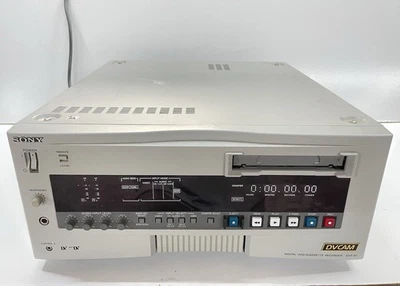 Sony DSR-80 DVCam Pro Digital Videocassette Tape Recorder Mini DV + DV Head Unit - Bild 1 von 4