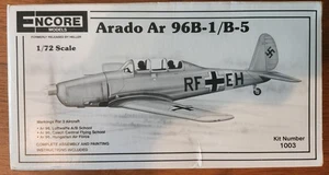 Encore 1003 Arado Ar 96B-1/B-5 1:72 Complete NEW Open Box - Picture 1 of 3