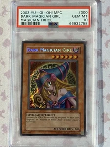 YUGIOH PSA 10 2003 Dark Magician Girl MFC-000 Secret Rare Unlimited *2758 - Picture 1 of 2