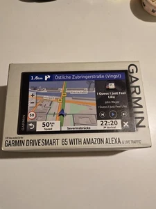 Garmin Drivesmart 65 With Amazon Alexa & Live Traffic - Picture 1 of 2
