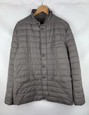 Herni Men’s In Tech Down Padded Quilted Jacket Size 54  - Image 1 of 4
