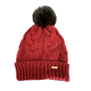Cappello Steve Madden berretto rosso marrone donna - Foto 1 di 4