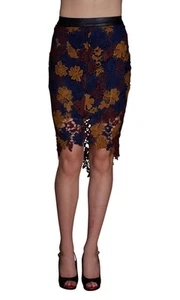 ASTR Betty Floral Lace Skirt - Picture 1 of 8