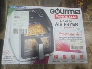 Gourmia Panorama 7-QT Digital Air Fryer w/ Panoramic View, Holographic Display - Picture 1 of 4