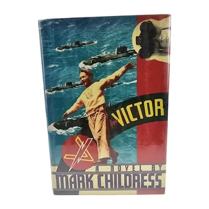 V for Victor by Mark Childress 1988 HC Novel Hardcover Book Ex Libris - Picture 1 of 10