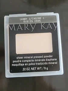 Mary Kay Sheer Mineral Pressed Powder Ivory 1 - Picture 1 of 4