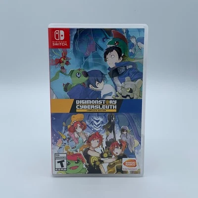 DIGIMON STORY SLEUTH COLEÇÃO COMPLETA NINTENDO SWITCH: TESTADO/FUNCIONANDO - Imagem 1 de 3