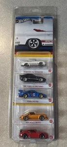 NUOVO Hot Wheels 2024 Porsche set di 5 auto Walmart esclusivo - Foto 1 di 7