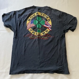 Vintage Hawaiian “Kona Town Tavern” T Shirt Surf Hawaii Size L - Picture 1 of 10