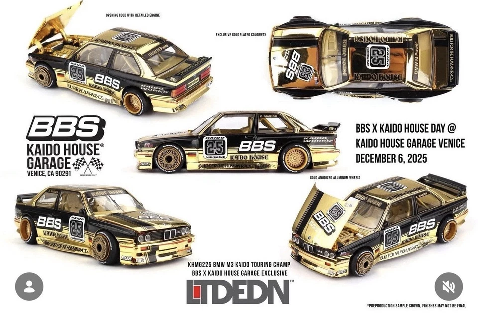 Kaido House LTDEDN BBS BMW M3 TOURING CHAMP - Image 1 of 4