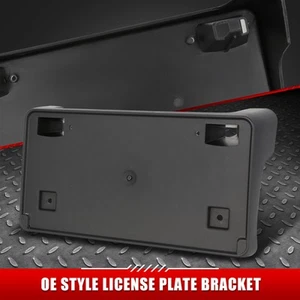 FOR 13-16 DODGE DART FRONT BUMPER LICENSE PLATE MOUNTING BRACKET KIT TAG HOLDER - Picture 1 of 4