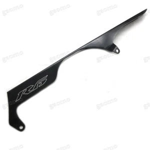 Brand new Black Chain Guards Cover Fit For Yamaha YZF-R6 2003-2005 R6S 2006-2009 - Foto 1 di 5