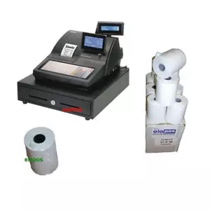 Rollos térmicos de caja registradora Sam4s NR-510F, rollos hasta labranza Sam4s NR510F NR-500 serie - Imagen 1 de 4