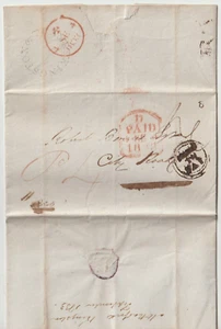 1833 UDC KINGSTON su THAMES & MORE DA PAGARE IN CERCHIO (INCHIOSTRATO) JOHN RADFORD - Foto 1 di 3