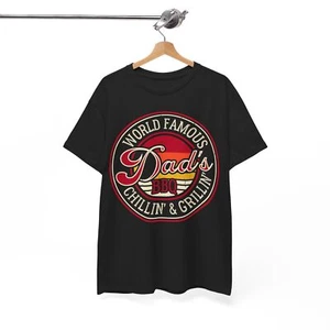 Camiseta de barbacoa World Famous Dad's Chillin' & Grillin' - Imagen 1 de 6