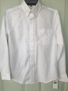 FRENCH TOAST BOYS White Button Oxford Shirt 14 NWT - Picture 1 of 5