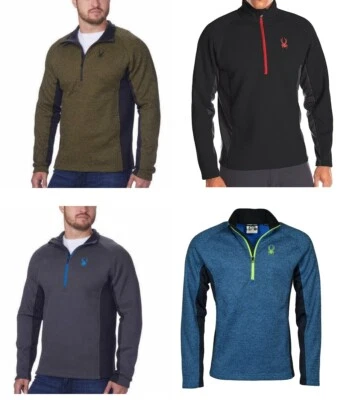 Spyder Men's Half-Zip Outbound Sweater Jacket - Image 1 of 4