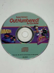 Super Solvers Outnumbered ! Math Game PC CD ROM Ages 7 - 10 (Cd Only) - Picture 1 of 1