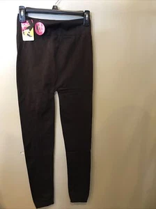 Leggings forrados de lana Mopas talla única marrón grande (APO-173) - Imagen 1 de 5
