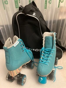 LMNADE Lemonade Turquoise Candie Throwback Quad Roller Skates UK 4 Tried once - Picture 1 of 15