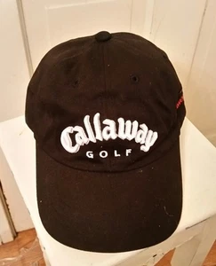 CALLAWAY GOLF COMPANY Camiseta Norwood Correa Ajustable NEGRA Deporte Sombrero Gorra Nueva con Etiquetas - Imagen 1 de 4