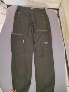EPTM pants mens sz 32 black pockets straight ripstop - Picture 1 of 4