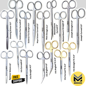 Surgical Scissors Dental Medical Vet Nursing Tools Iris Mayo Dressing Instrument