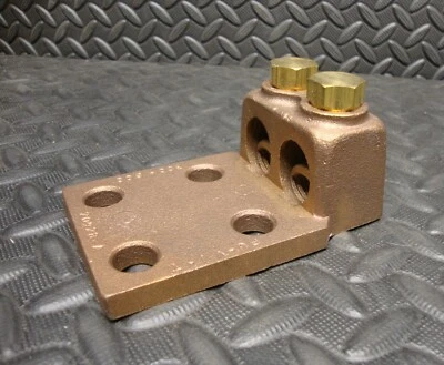 NEW Penn Union VL2-21919 HH Terminal Mechanical Lug Copper 300-500 Kcmil - Image 1 of 4