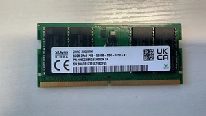 HMCG88AGBSA092N Hynix 32GB Memory Module - 2RX8 PC5-5600B DDR5 - 5600 MHz SODIMM - Afbeelding 1 van 1