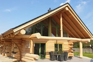 Naturstammblockhaus, Blockhaus, Holzhaus,Ferienhaus,Gartenhaus, Sauna, Cotta - Bild 1 von 24
