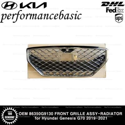 OEM 86350G9130 CONJUNTO REJILLA DELANTERA RADIADOR para Hyundai Genesis G70 2019-2021 Foto 1 de 3