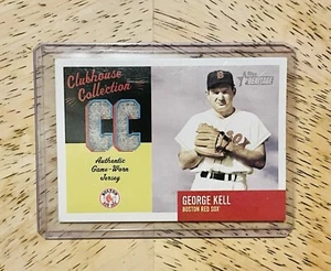 2002 Topps Heritage Clubhouse Collection Game Worn Relic #CC-GK George Kell - Picture 1 of 2