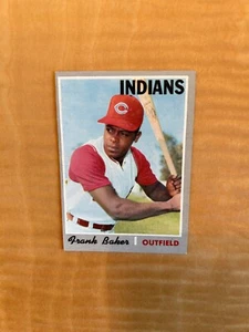 1970 TOPPS BASEBALL HIGH #704 FRANK BAKER!! $1 SHIPPING!! - Picture 1 of 2