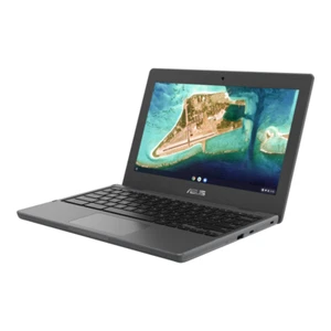 Asus ChomeBook 11 CR1 Intel Celeron N4500 @ 1.1GHz 8GB 32GB Dark Gray Brand New - Picture 1 of 9