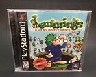 Lemmings & Oh No More Lemmings(Playstation 1 Ps1)Game,Case,Manual Cib Video Game
