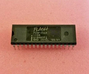 Flash Intel #P28F256A-150 32 pines DIP 256K 150NS, Cantidad. (2) - NUEVO - Imagen 1 de 3