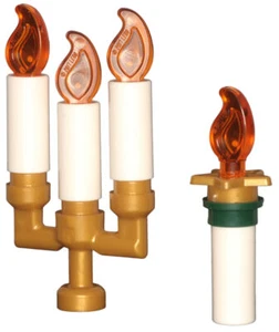 Faltan ladrillos de Lego pieza velas y candelabros seleccionar del menú - Imagen 1 de 5