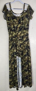 Eye Candy Camo Women's Plus Size 2X Maxi Romper - Picture 1 of 7