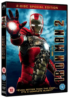 Iron Man 2 DVD Action & Adventure (2010) Robert Downey, Jr Quality Guaranteed - Image 1 of 4
