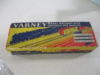 Varney Coche de Ganado Escala HO Caja de Cartón con Vagón de Tren e Instrucciones Foto 1 de 4