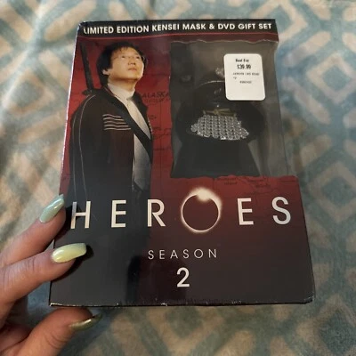 Heroes Season 2 DVD Limited Edition Kensei Mask & Gift Set - Brand New - Image 1 of 4