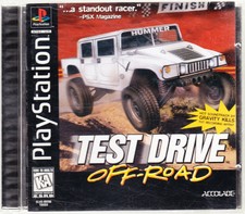 Test Drive Off-Road (Sony PlayStation 1, 1997) - PS1 Black Label