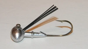 Custom Weedless Football Jig Heads 1/4oz - Unpainted - 10 per pack - New - Picture 1 of 1