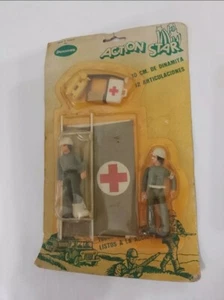 Vintage WWII AIRFIX PLASTY Hospital Set 'Donovan' ACTION STAR Figure Taiwan 1979 - Picture 1 of 3