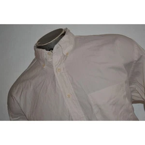 Vintage Abercrombie & Fitch Herren Größe Large Oberhemd weiß Baumwolle - Bild 1 von 8